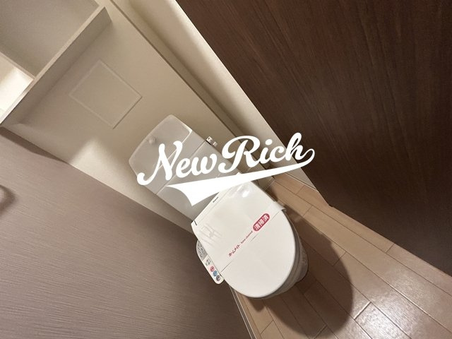 前橋市鳥羽町のアパートのトイレ