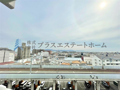 【展望】 | 明石ダイヤハイツ2号棟 | 淡路島を望むオーシャンビュー♪海水面に映る朝日や夕日も絶景です♪