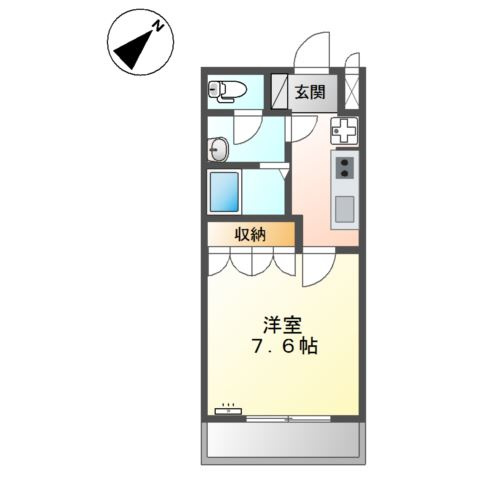 コンフォルトの間取り