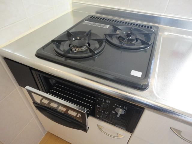 ディアベルジュのキッチン|ガスコンロ