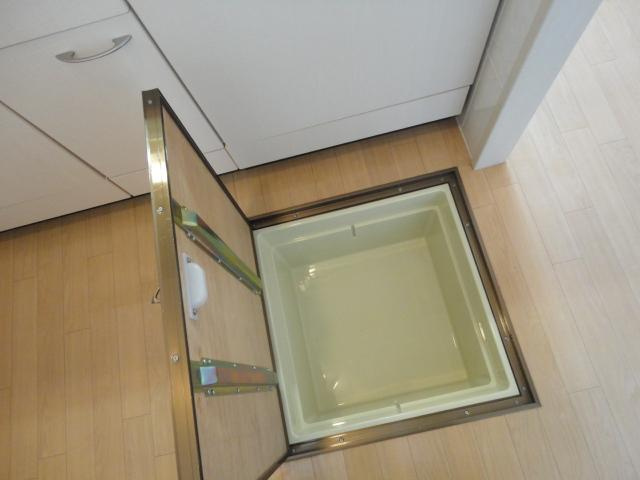 ディアベルジュの収納|床下収納