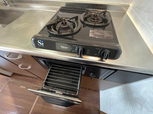 プランドール・コートのキッチン|ガスコンロ