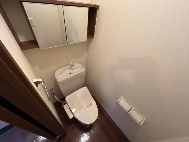 プランドール・コートのトイレ|シャワー付トイレ