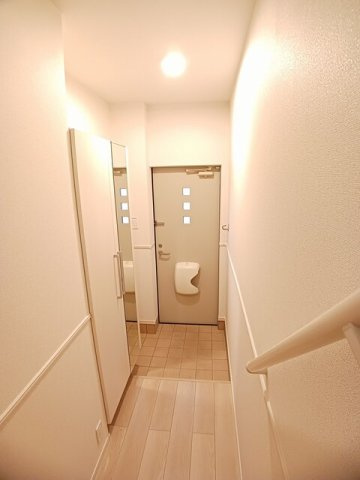 アリア　Ⅱの玄関|収納もある玄関です