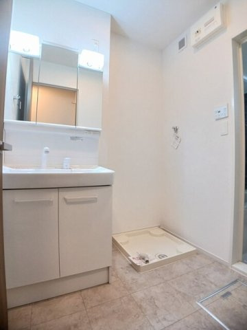 アリア　Ⅱの洗面所|コンパクトで使いやすい洗面所