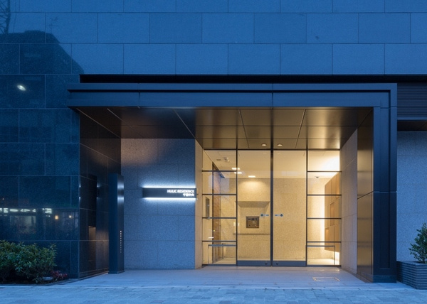 ヒューリックレジデンス千葉中央のエントランス