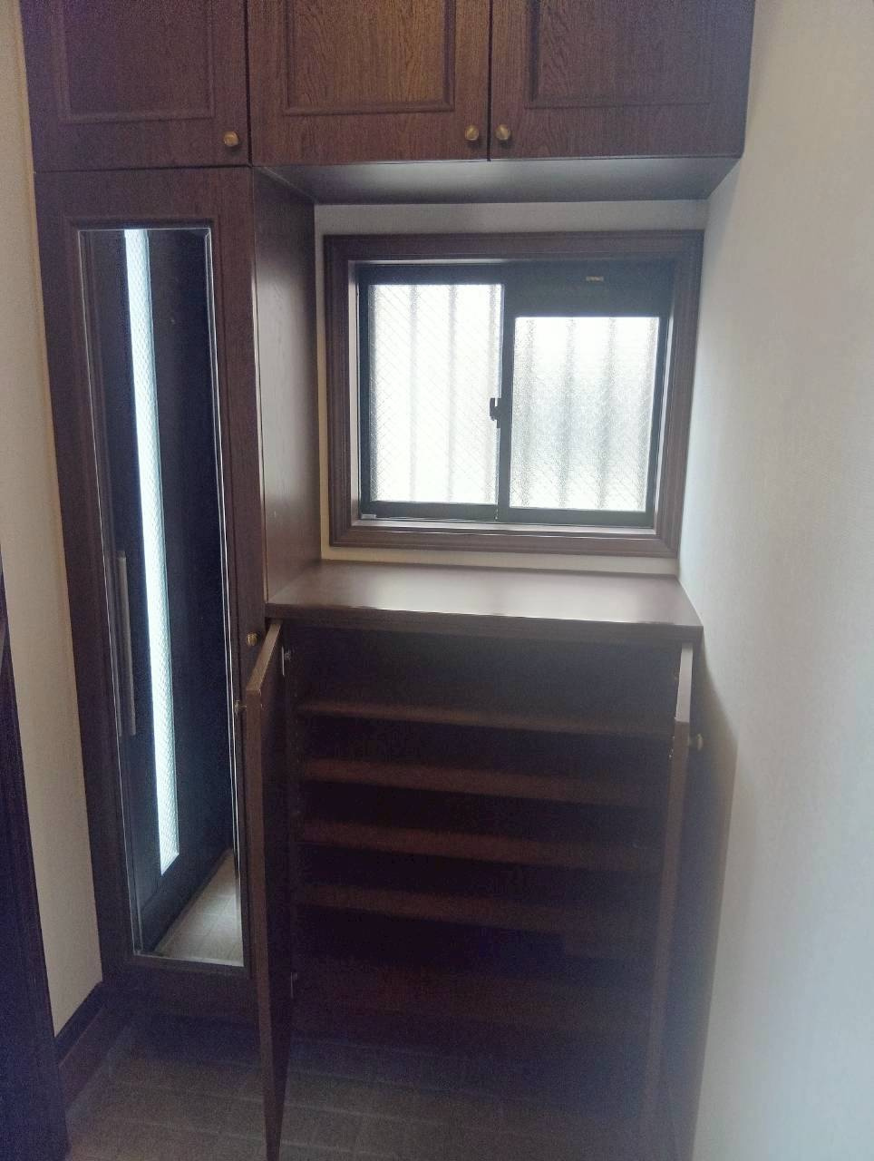 目黒区中目黒　中古戸建の収納|令和8年3月6日撮影　玄関収納