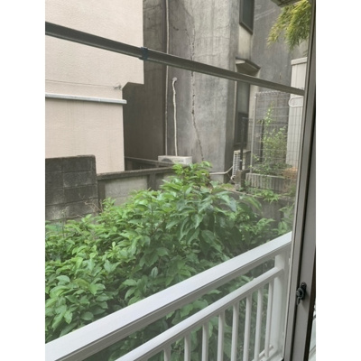【バルコニー】 | シティオ中落合 | 外に洗濯物ほせます