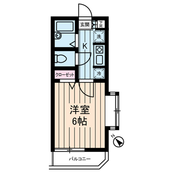 【間取り】 | カディカワセⅢ
