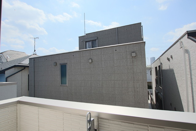バルコニーからの景色