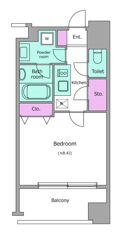 新品家具付きマンション築地13(KaGood東京)
