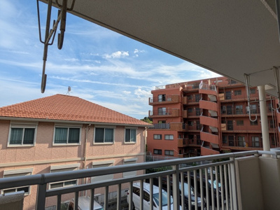 バルコニーからの景色です♪
