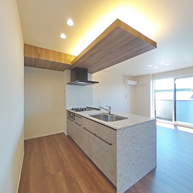 セレスティア本荘中ノ町　B棟のキッチン