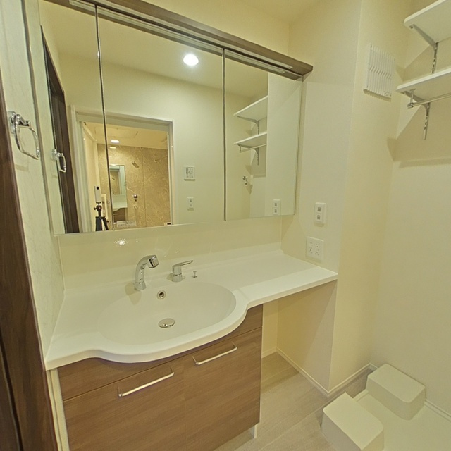 セレスティア本荘中ノ町　B棟の洗面所