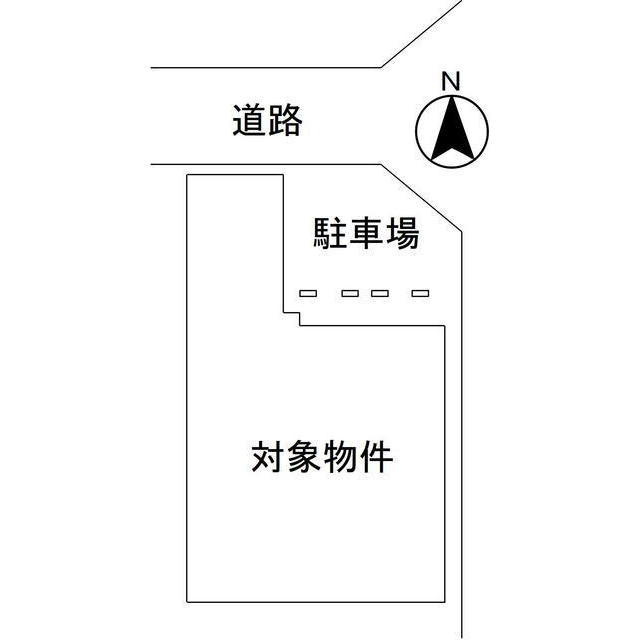 岐阜市薮田南４丁目の店舗一部の駐車場