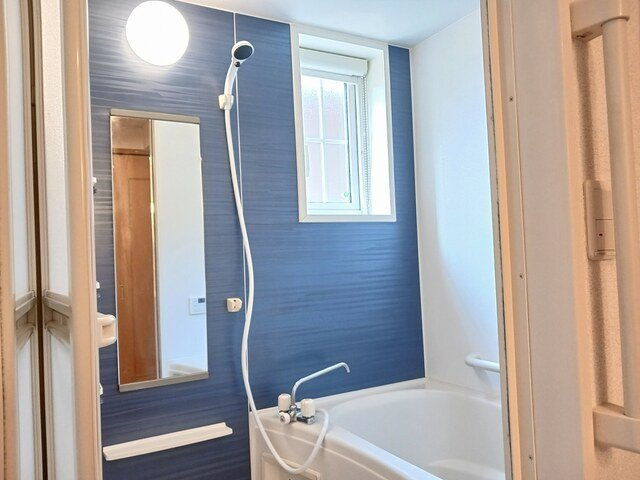 インフィニティーＢの浴室|落ち着いた空間のお風呂です