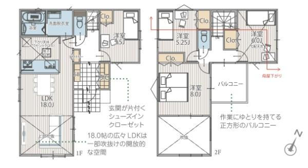 横浜市保土ケ谷区上菅田町の新築一戸建の間取り|使い勝手の良い4LDK
お気軽にお問い合わせください。