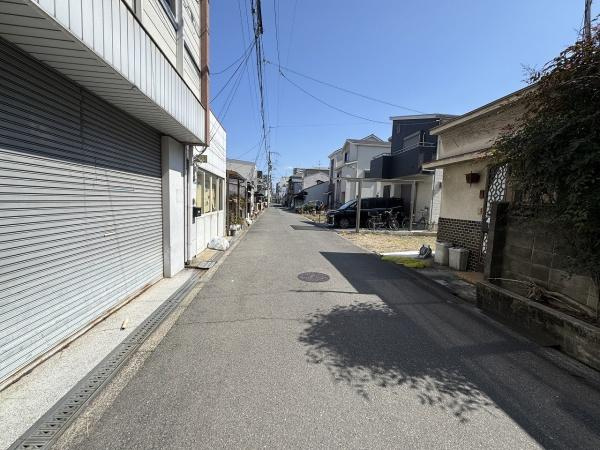 【前面道路含む現地写真】 | 大阪市旭区大宮1丁目　1区画