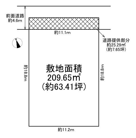 【土地図】 | 大阪市旭区大宮1丁目　1区画
