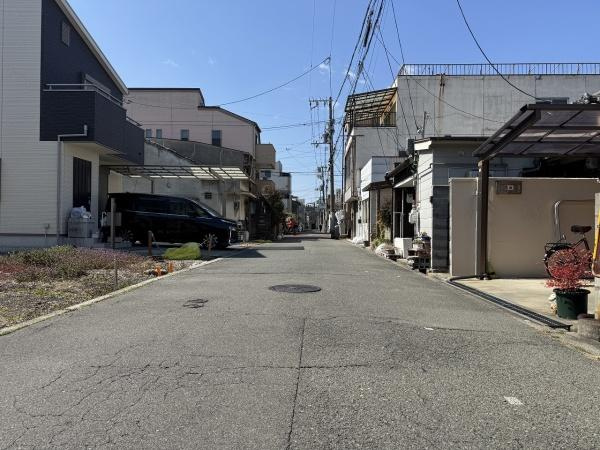 【前面道路含む現地写真】 | 大阪市旭区大宮1丁目　2号地