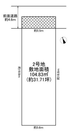 【土地図】 | 大阪市旭区大宮1丁目　2号地