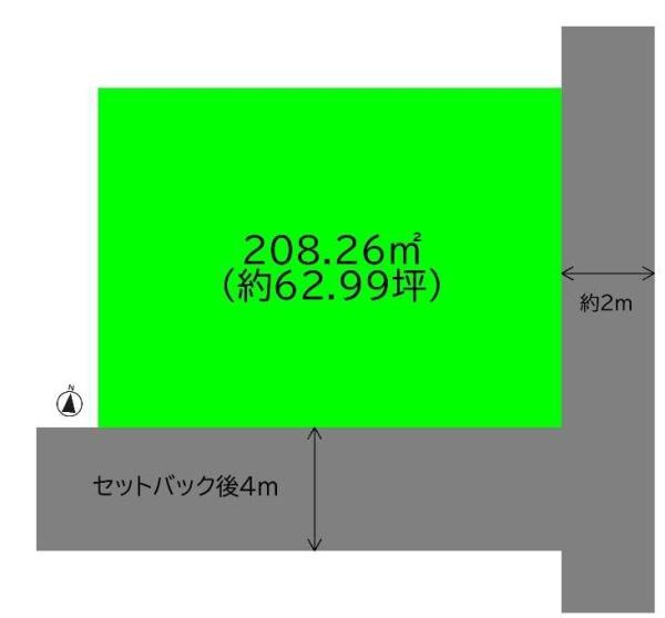 和歌山市新生町　土地の土地図