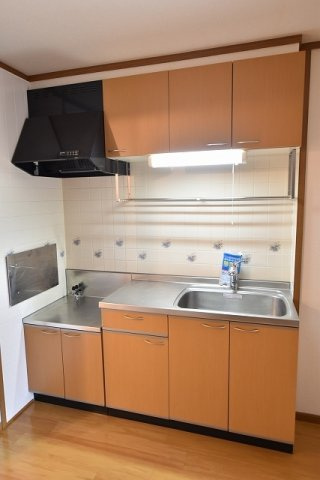 グランアムールのキッチン|コンパクトなキッチンで掃除もラクラク