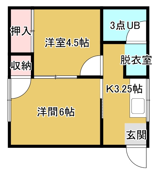 舞ハウスの間取り