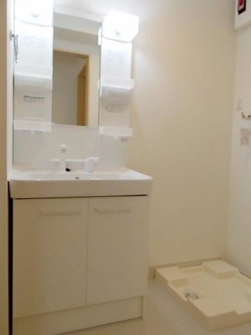 フラン　ビエ　Ａの洗面所|広い洗面スペース