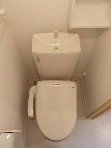 フラン　ビエ　Ａのトイレ|トイレもきれいです