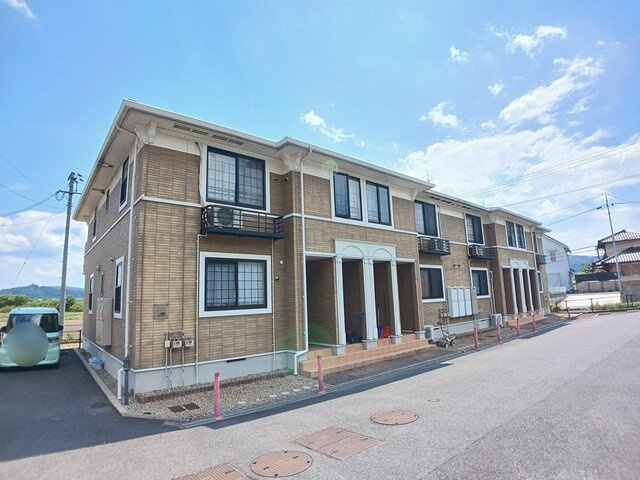 ハピネスコート　Ｂの外観|外観もきれいです