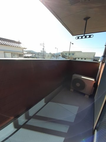 Ｌａ　ｆｒａｉｓｅ　１のバルコニー|バルコニー付きです