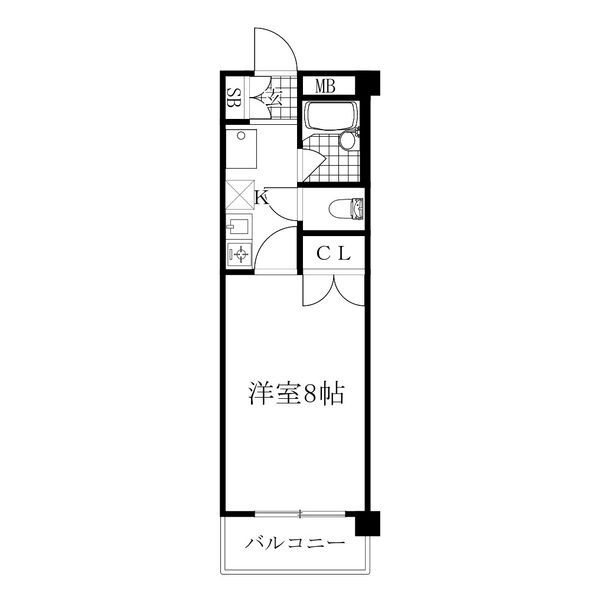 セカンドシェニールの間取り