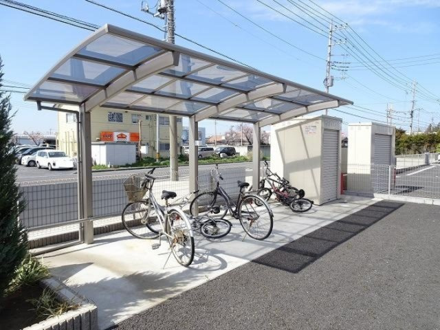 ウィット デセールのその他共用部分|駐輪場です