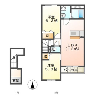 【間取り】 | サンノーブル