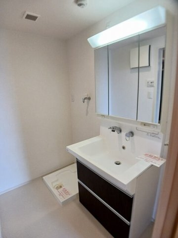 エアリーヒルズ芦屋の洗面所|忙しい朝には欠かせない洗面所です