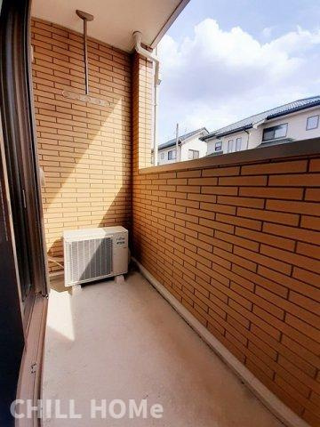 Ｒａｉｎｂｏｗ　Ｓｋｙ　ｚのバルコニー|当社、チルホームのHPもご覧ください(^^)/物件情報多数♪