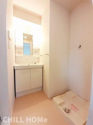 Ｒａｉｎｂｏｗ　Ｓｋｙ　ｚの洗面所|当社、チルホームのHPもご覧ください(^^)/物件情報多数♪