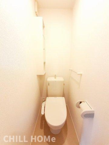 Ｒａｉｎｂｏｗ　Ｓｋｙ　ｚのトイレ|当社、チルホームのHPもご覧ください(^^)/物件情報多数♪