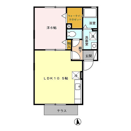リヴェールの間取り