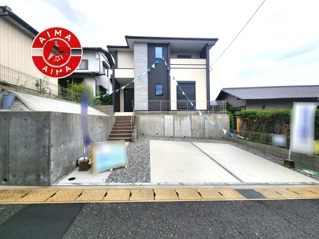 那珂川市片縄西5丁目第3-1棟（1号棟）の外観|デザイン性のある外観です。