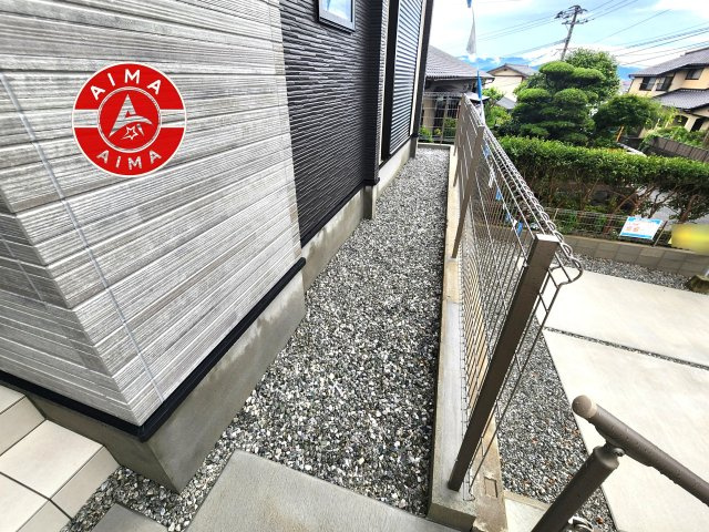那珂川市片縄西5丁目第3-1棟（1号棟）の外観|お庭で自由な時間を過ごせます。