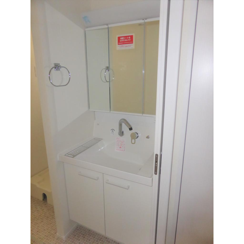 サンパーク大濠の洗面所|使いやすい洗面所です