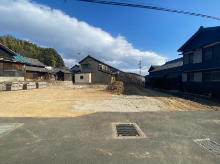 知多市日長字山之腰　売り土地の外観