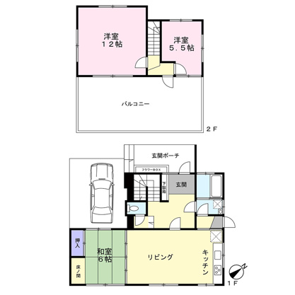 【間取り】 | 伊豆急伊豆高原　戸建