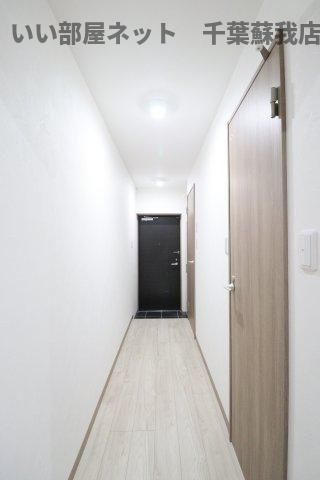 ファーストレジデンスおゆみ野の玄関|落ち着いた玄関です