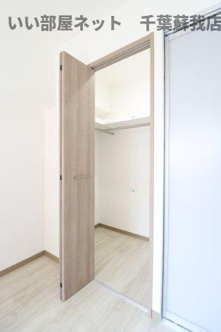 ファーストレジデンスおゆみ野の収納|専用の収納スペースです