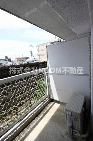 T´ｓマンションのバルコニー
