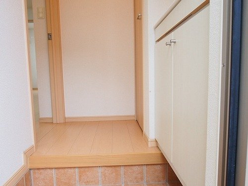 スマイル　タウンＡの玄関