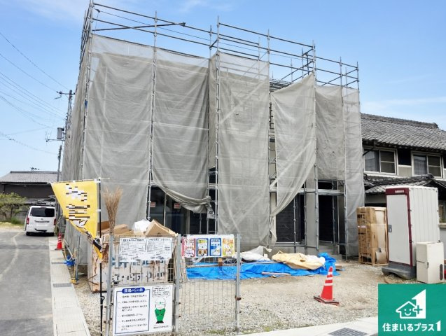 姫路市別所町小林　第6期　新築一戸建ての外観|現在の進捗状況です！順調に作業進行中、完成が待ち遠しいです！詳細の間取り等、お気軽にお問い合わせください！
